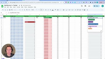 Twitter outreach campaign tracking - Drippi Cold DM Mastery Course 6/9