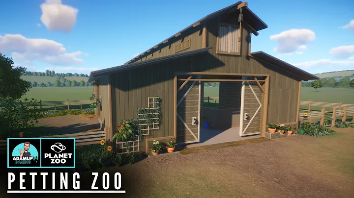 "Costruzione di un mini zoo di animali domestici in Planet Zoo"