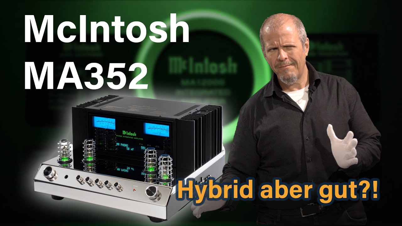 McIntosh MA352 – Hybrid-Vollverstärker mit Kultfaktor!