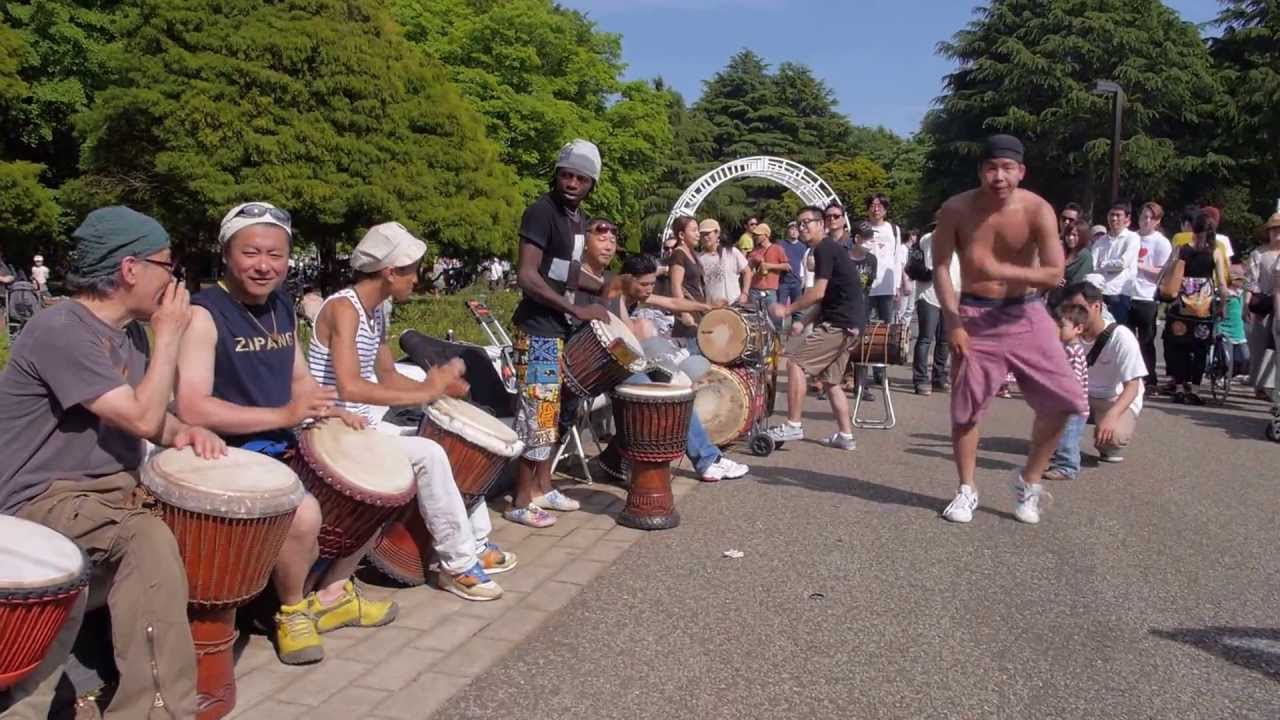 Yoyogi park drums / Барабаны парка Ёёги