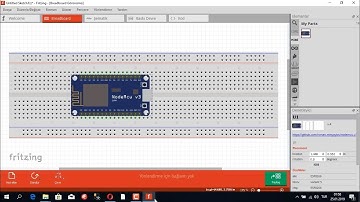 fritzing yeni bir komponet ekleme NodeMCU esp8266