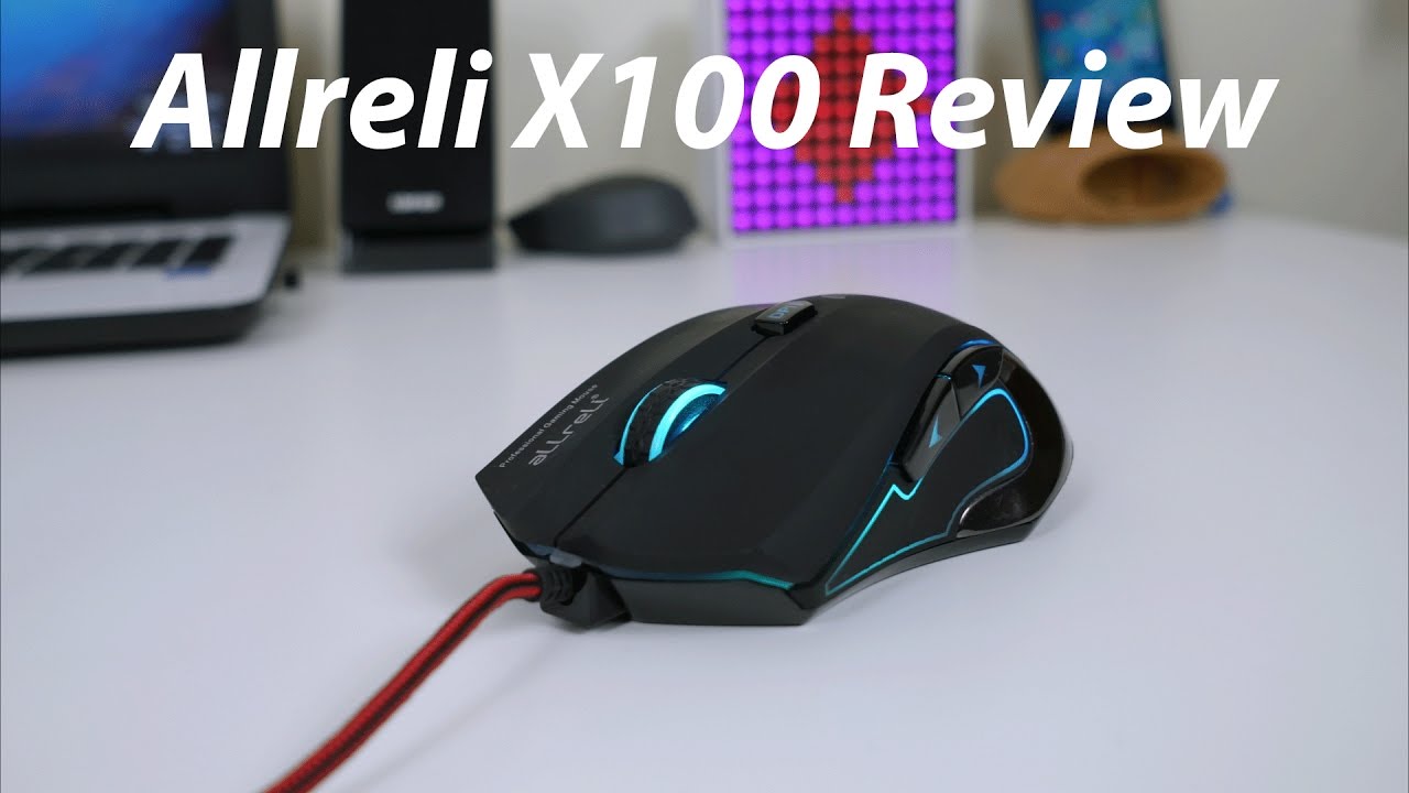 Allreli X100 Review - A Good Budget Gaming Mouse? - YouTube