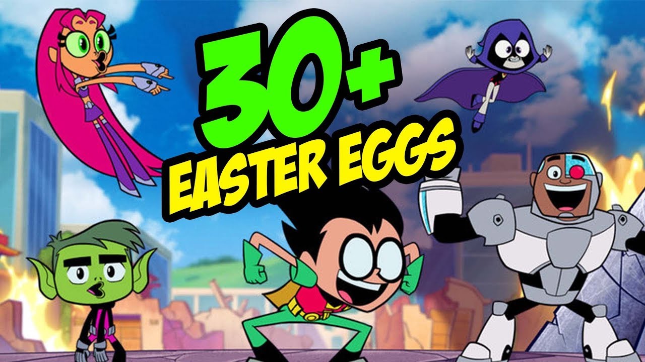 Teen Titans Go Easter Eggs
