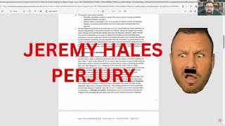 JEREMY HALES TROUBLE? @WhatTheHales