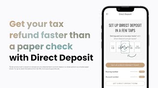 How to Direct Deposit Your Tax Refund | Porte