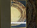 Gold and Black Circle Crystal Wall Painting
