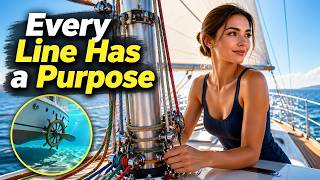 Learn Every Line On Your Sailboat. What Do All of These sailboat Lines Do