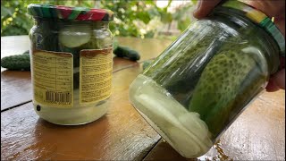Bulgarian-Style Crunchy Pickled Cucumbers🥒🥒