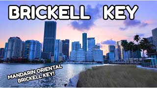 Exploring Brickell Key | Mandarin Oriental Sales Office | Miami Florida USA