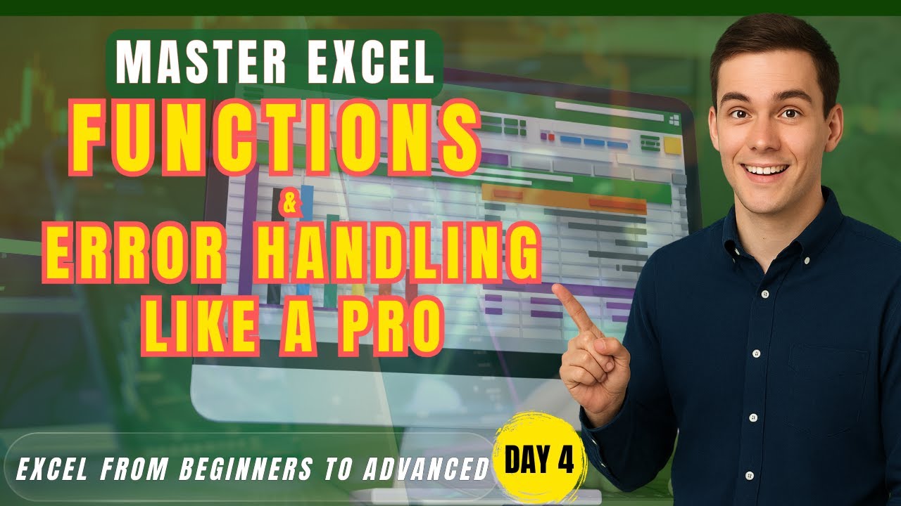 MASTER FUNCTIONS & ERROR HANDLING LIKE A PRO - YouTube