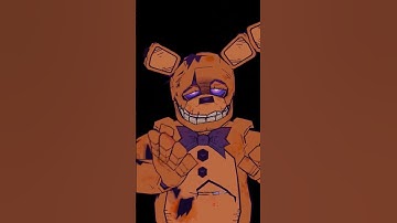 Springtrap Animation ( Blender ) #fnaf #animation #blender #fnaf3 #fnafanimation #memes #fnafmovie