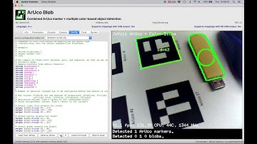 JeVois Inventor - instant Python + OpenCV machine vision