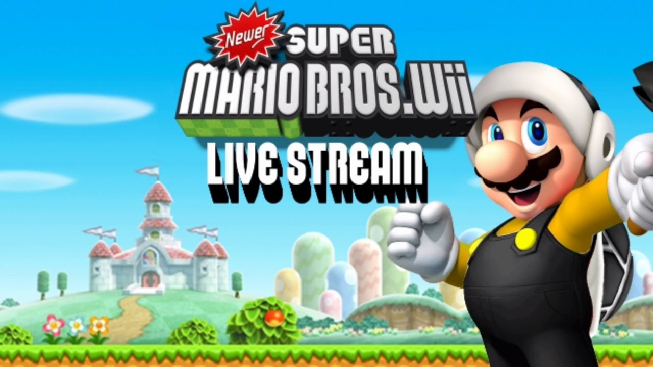 New Mario Bros Wii Lives