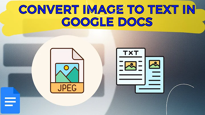 How To Convert Image To Text in Google Docs (Step By Step)