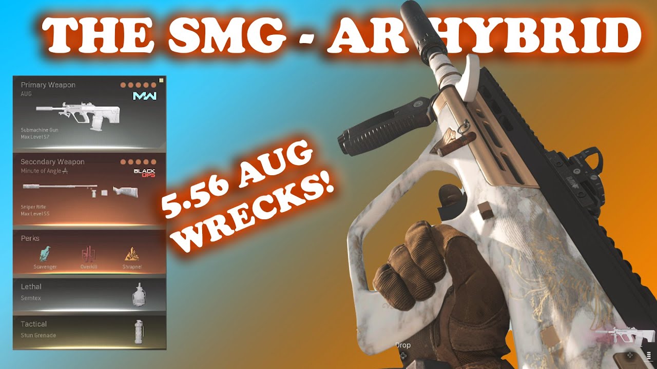 This Off Meta *BANNED* MW Aug 5.56 is Viable on Warzone! MW Aug 556 gameplay & loadout