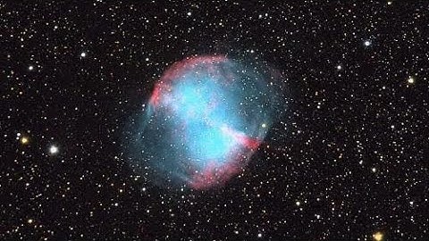 The Dumbbell Nebula (M27) | How to process astro-imaging data using SharpCap, Siril, and Gimp