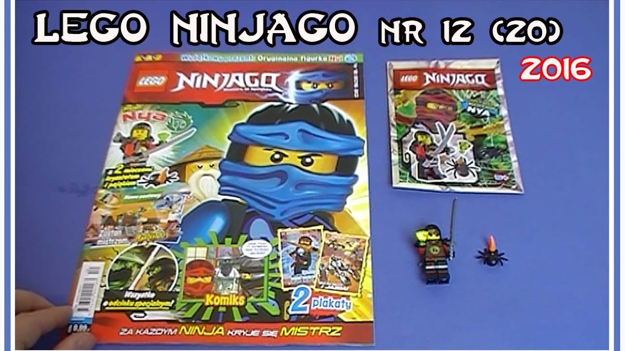 Otwieramy Magazyn Lego Ninjago Nr 12 20 Z 2016 Figurka Nya Z 2