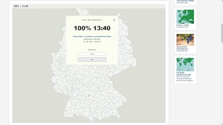 Seterra Speedrun - Germany: Districts and Urban Districts (Pin) - 13m40s