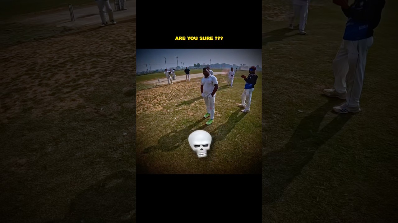 When opponent SLEDGES you like this!💀🏏 