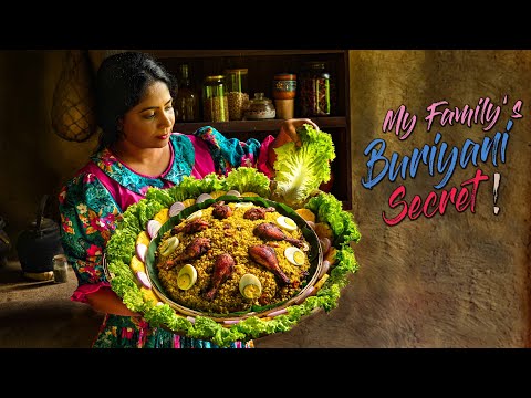 Fried Chicken Buriyani! The Secret way I make this "All in one platter, Biryani" | Traditional Me