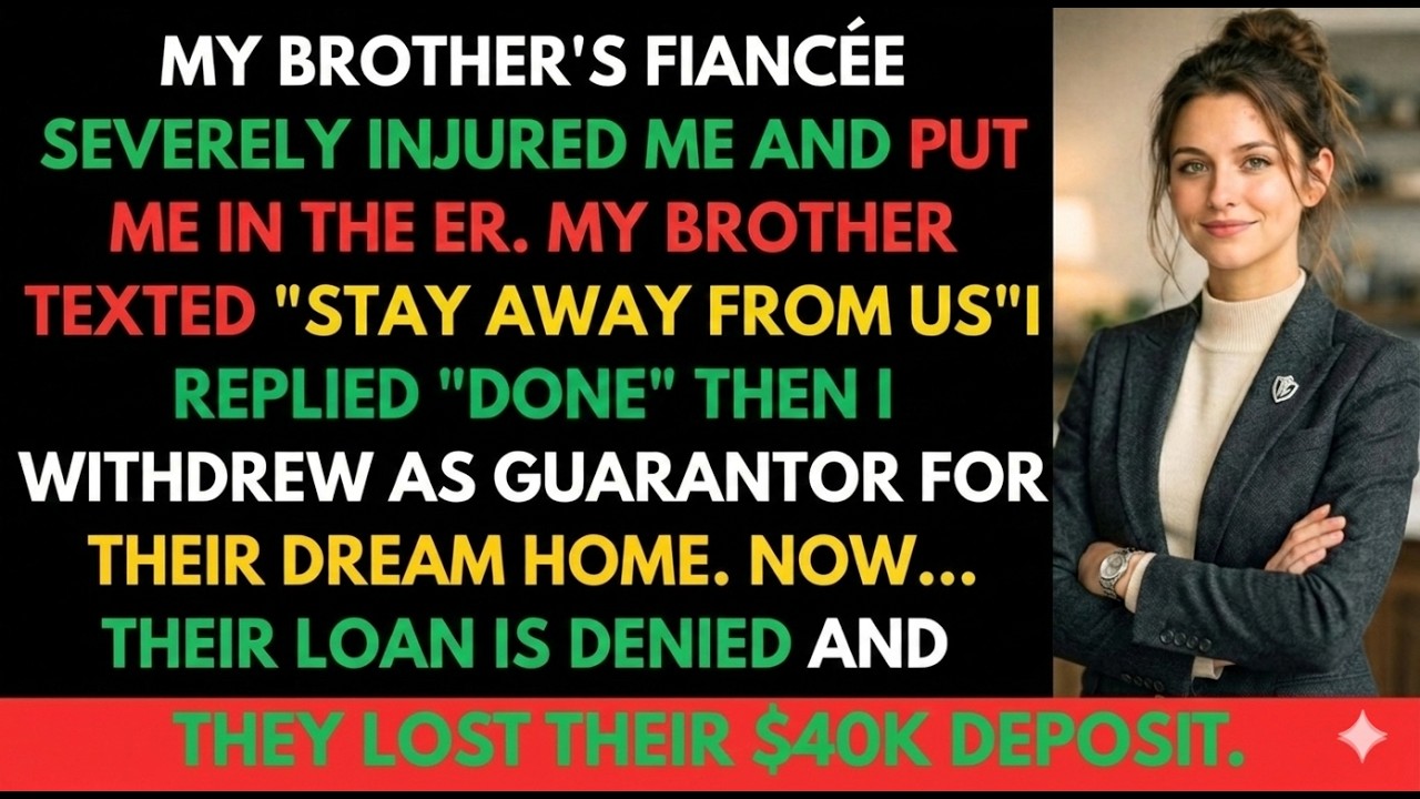 My Brother's Fiancée Severely Injured Me And Put Me In The ER. My Brother Texted: Stay Away From Us