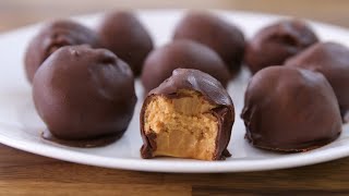 Peanut Butter Truffles Recipe | How to Make Peanut Butter Balls