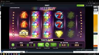 SLOT STARBURST BIG WIN