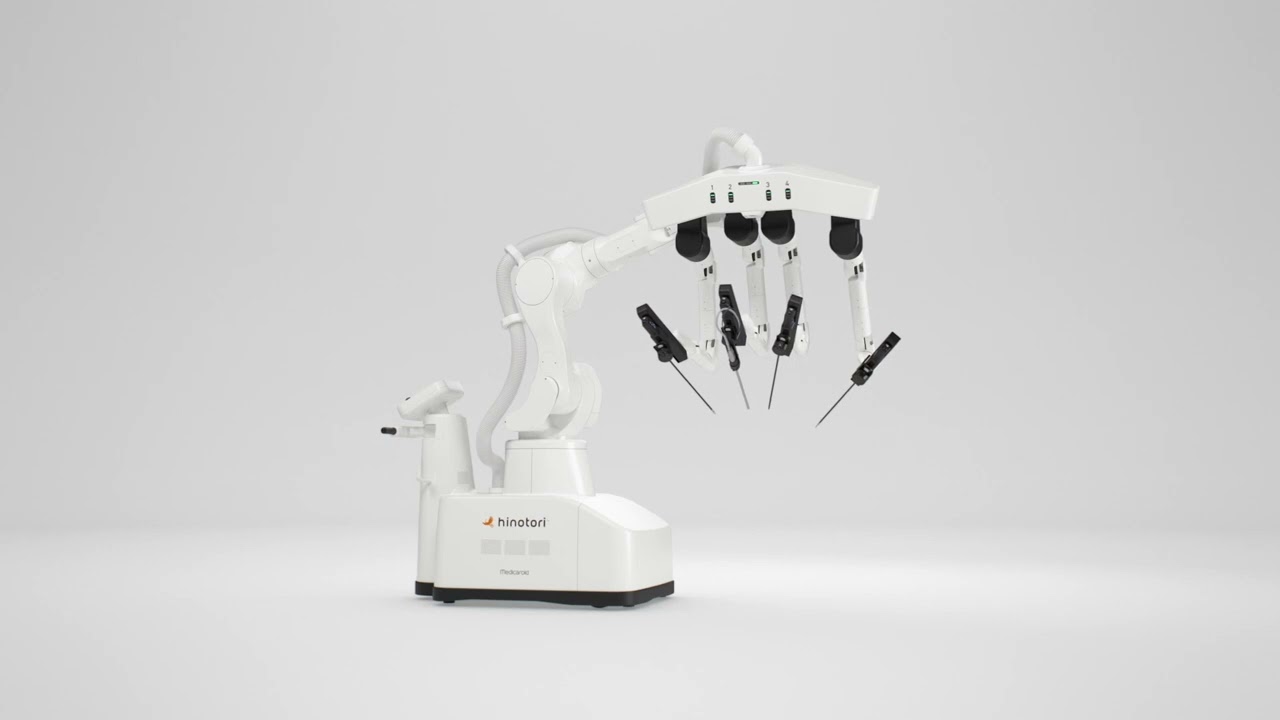 HINOTORI プレート hinotori™ Robotic Assisted Surgery System - YouTube