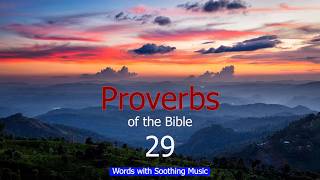 Proverbs of the Bible (Proverbs 29)
