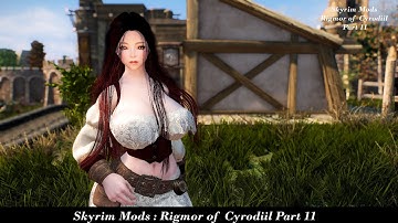 Skyrim|| Skyrim Mods || Best Skyrim Mods 2022 || Skyrim Mods : Rigmor of Cyrodiil Part 11😇