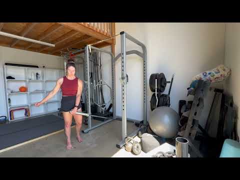 Landmine Romanian Deadlift (RDL) Demo