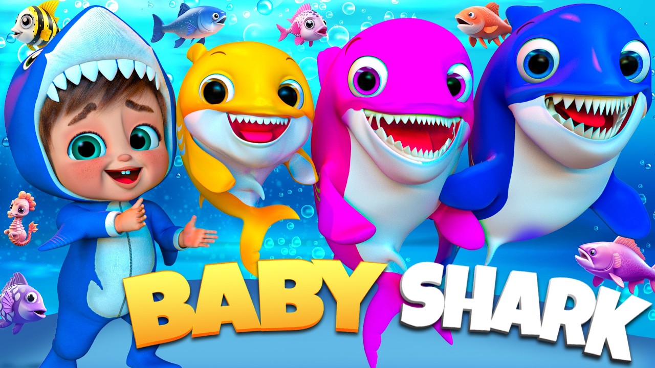 Baby Shark Song | #babyshark Most Viewed Video | Animal Songs | #nurseryrhymes #shorts1️⃣  #kids