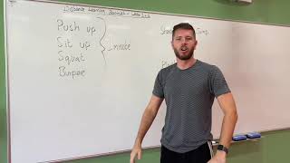 Distance Learning Week 1 - Fitness Testing