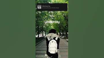 Thumbnail of I don't love you - My Chemical Romance #lyrics #song #gfxanime #mychemicalromance #mcr #edit #shorts
