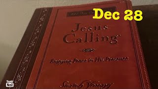 December 28TH| Jesus calling daily devotion.