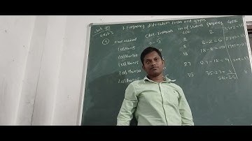 8th class frequency distribution table exercise 7.3 question number 5