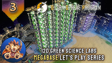 Dyson Sphere Program Megabase - Green Science - Quantum Chips - Orbital Collection - Lets Play - EP3