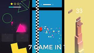 Review: Swipe Ball Stack Color Platform: 7 Ball Game In 1 screenshot 3