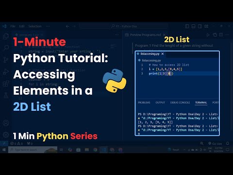 1-Minute Python Tutorial: