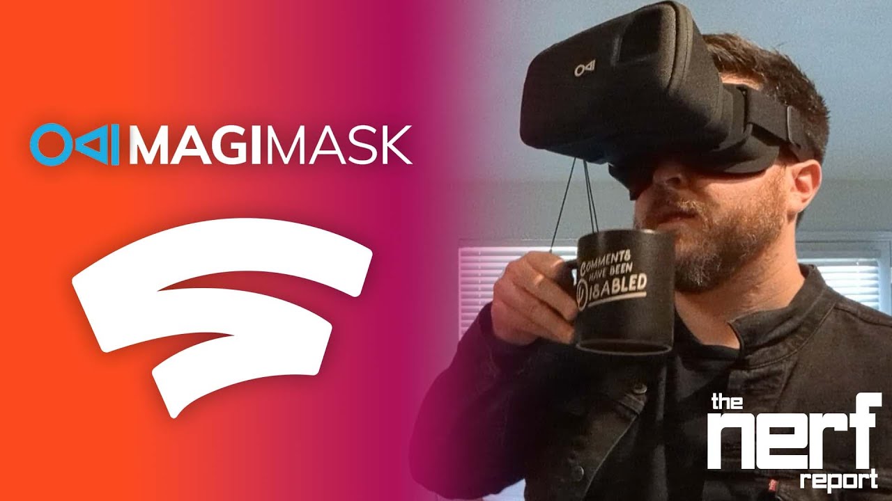 Google Stadia Runs AMAZING On This MAGIMASK Headset | MAGIMASK Review 