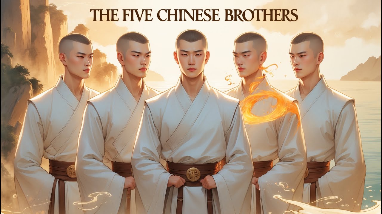 The Five Chinese Brothers | A Classic Chinese Folktale of Courage & Family | Moral Stories for Kids