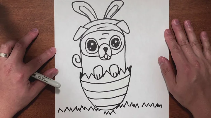 Lesson 03: Drawing Pug Easter Bunny