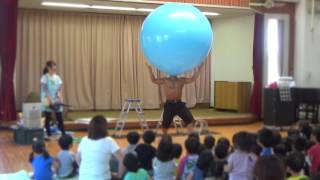 岐阜県揖斐郡・西保育園でのふるさと納税バルーンショー ~ イベント出張報告 ~