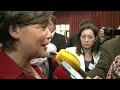 Mary Lou McDonald on the initial tallies