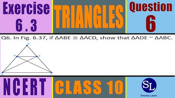 Class 10 NCERT Ex 6-3 Q6 In the figure if triangle ABE is congruent to triangle  ACD...