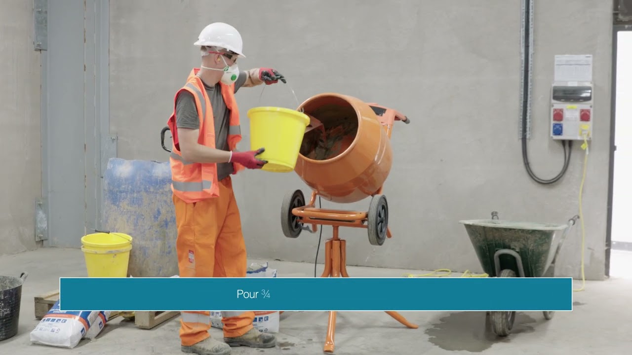 Installation Series - Bagged Products - High Performance Concrete