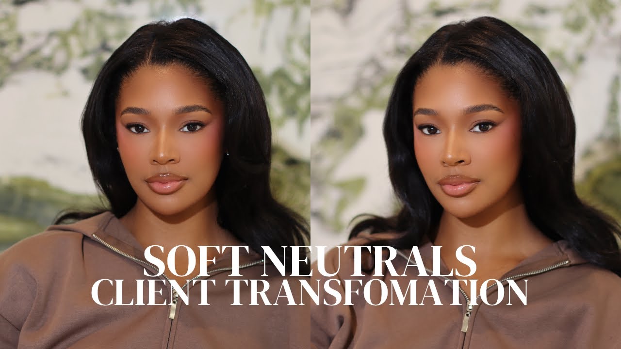 Soft Neutral Glam That Looks Expensive || Timeless Makeup Tutorial || Client Transformation.