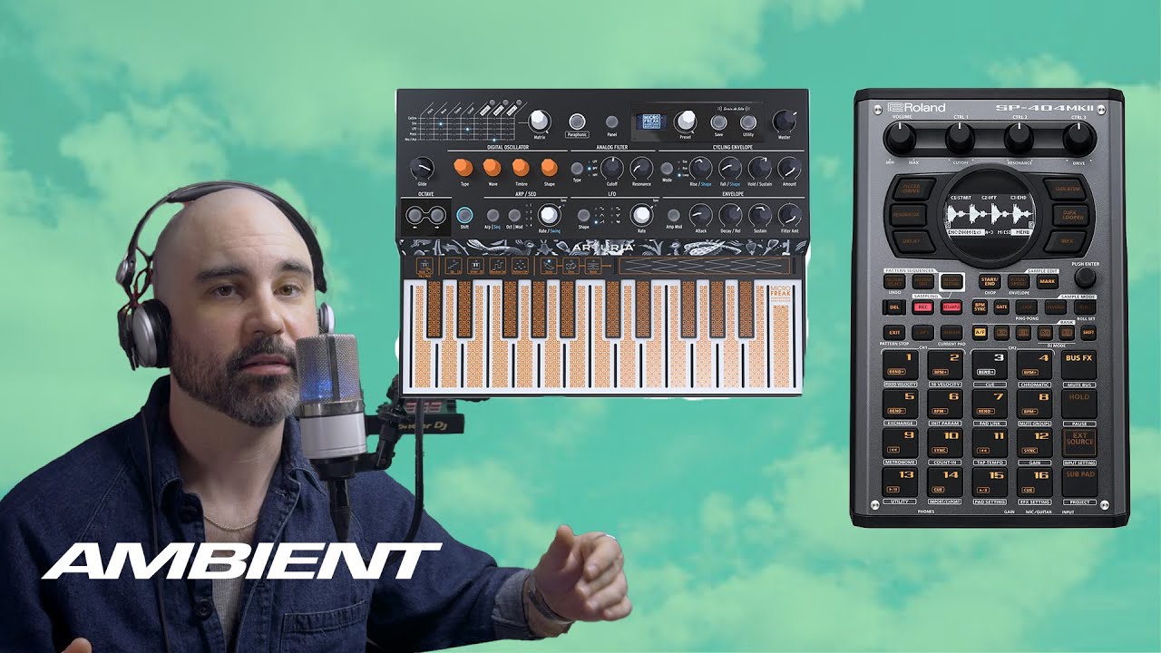 SP-404 MK2 and MicroFreak: Ambient Soundscapes - YouTube