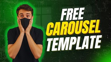 Free Carousel After Effects Template | Download Link in Description #aftereffects #yt #editor