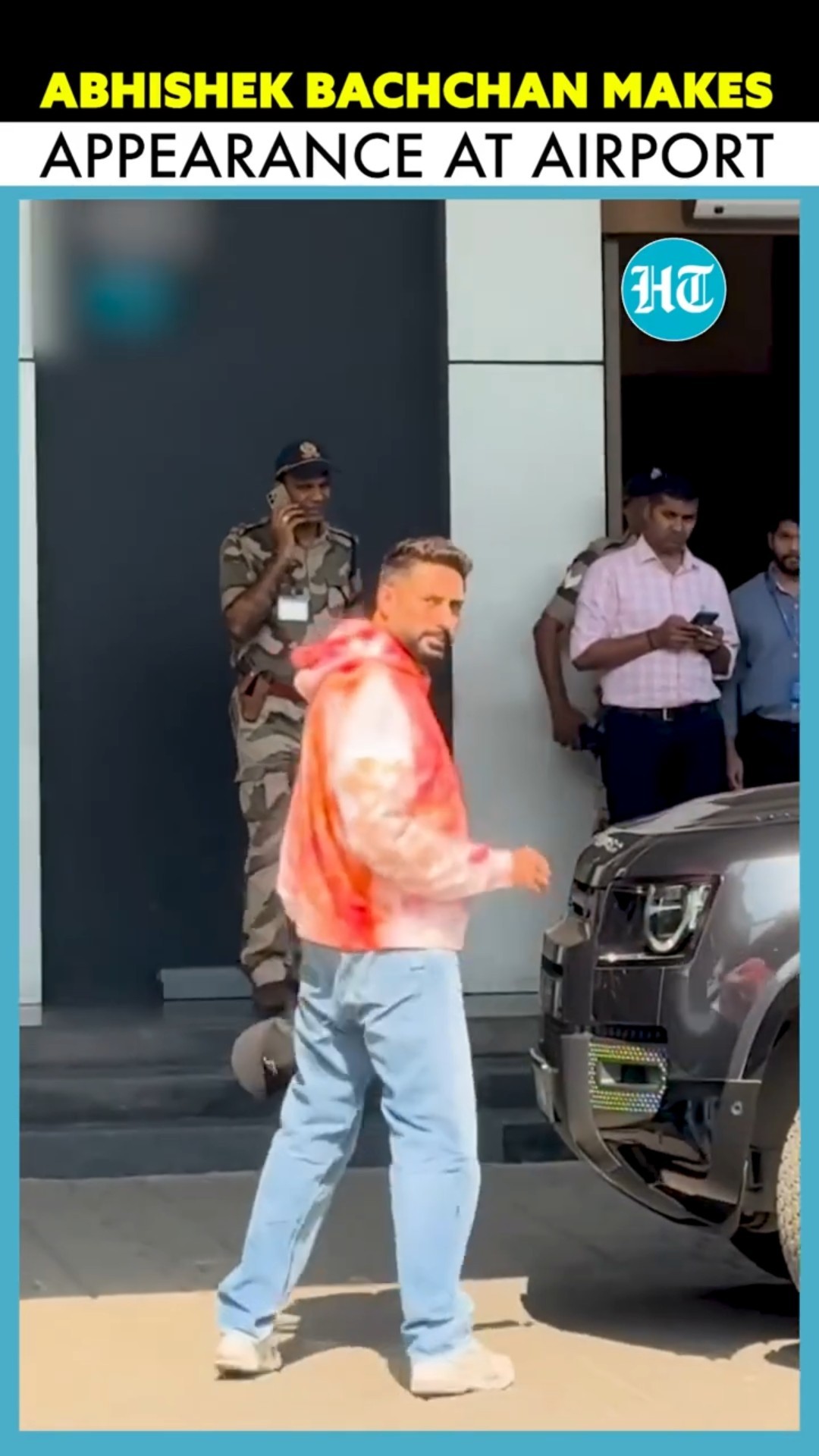 Bollywood Actor Abhishek Bachchan Heads Out From Kalina Airport #shorts